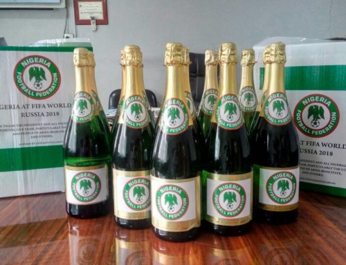 Kick To Glory Prepares NFF Branded Champagne